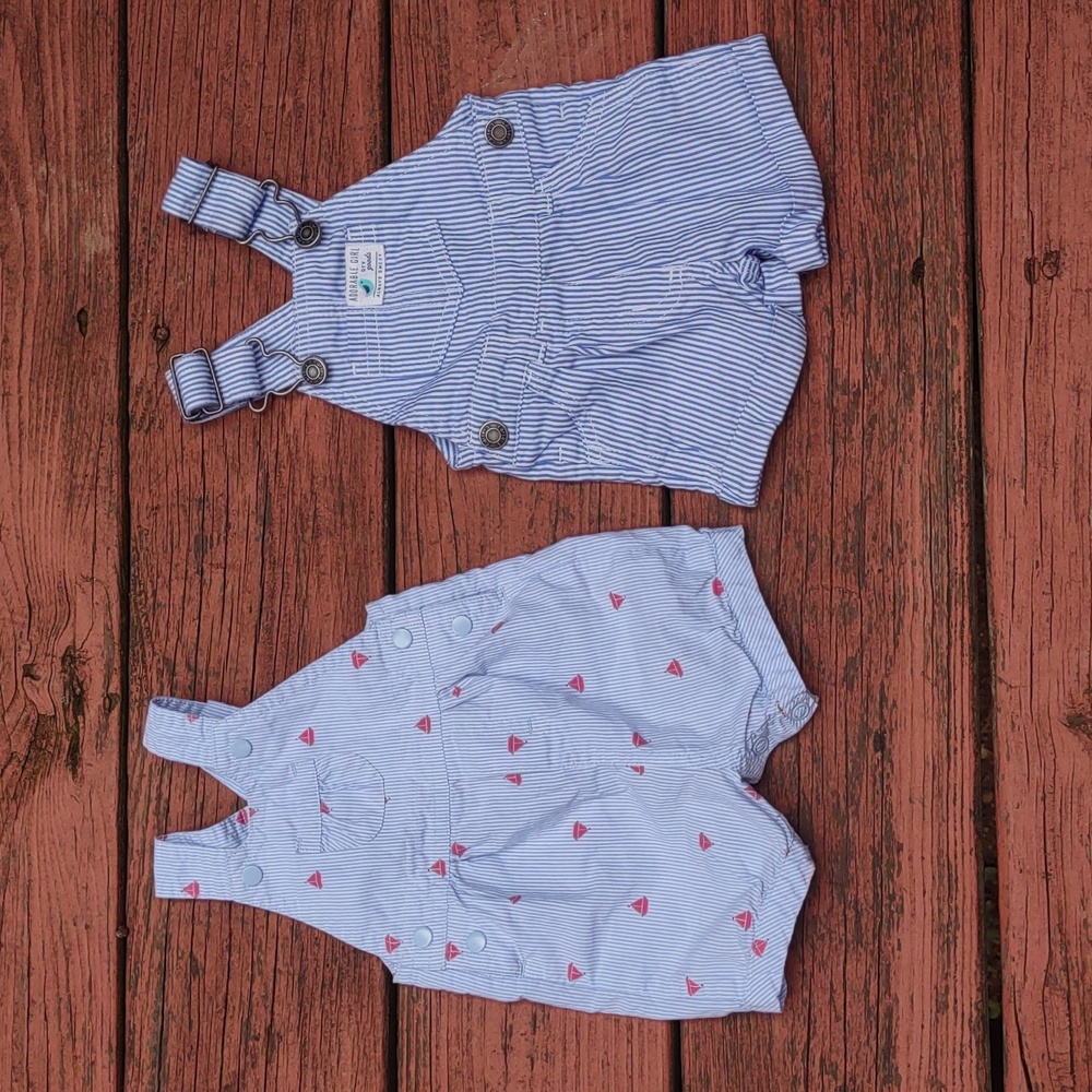 Carter's NB Girls Overalls